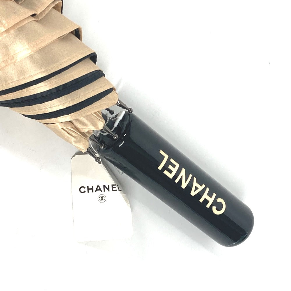 CHANEL インテリア カメリア パラソル 長傘 アンブレラ 傘 ポリエステル レディース ベージュ - brandshop-reference