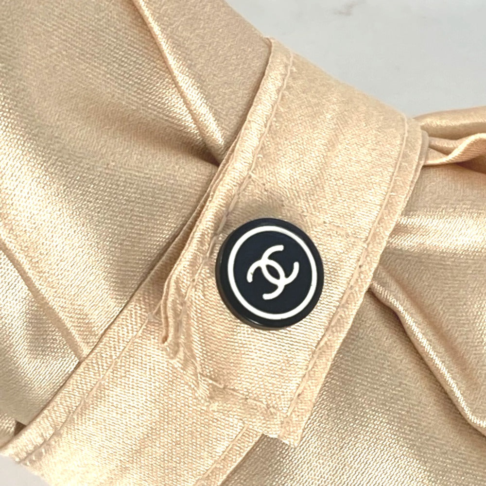 CHANEL インテリア カメリア パラソル 長傘 アンブレラ 傘 ポリエステル レディース ベージュ - brandshop-reference