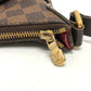 LOUIS VUITTON N42251 Damier Bloomsbury PM Shoulder Bag in Damier Canvas, Brown, Women's
