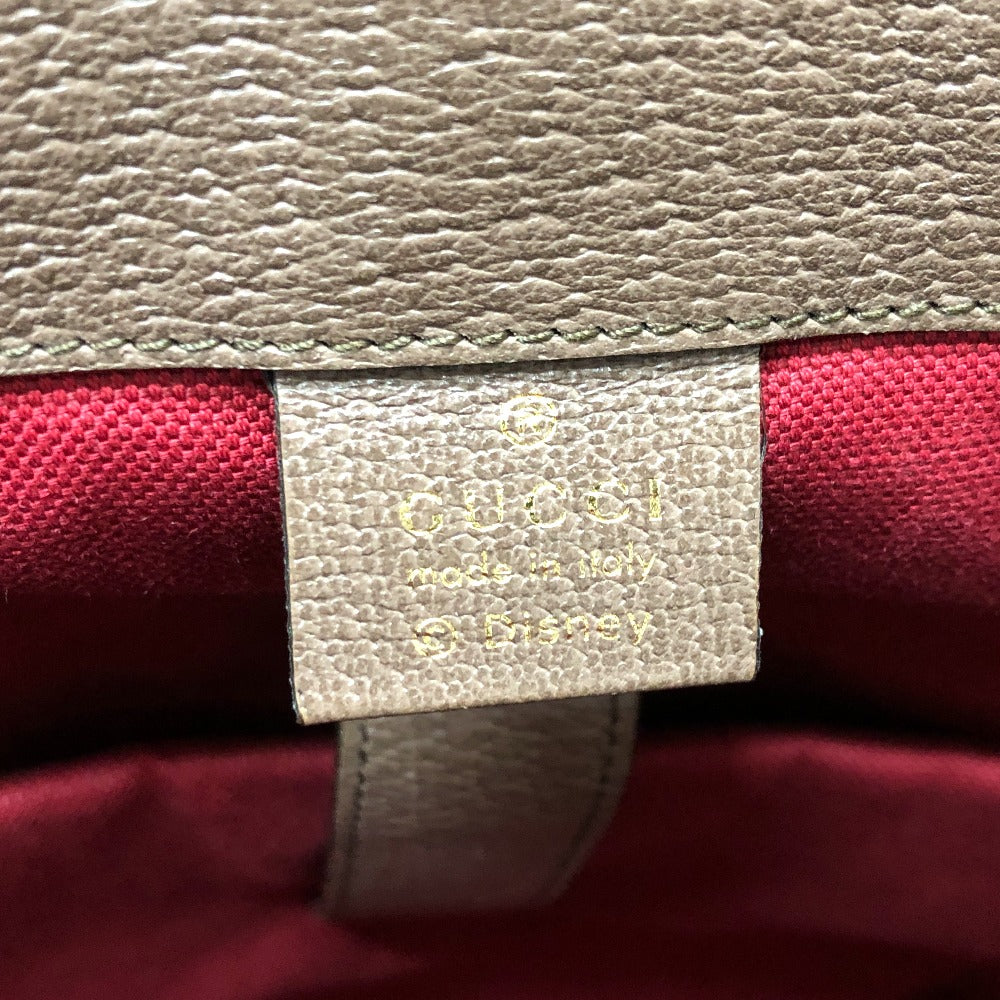 GUCCI 645051 GGスプリーム ドナルドダック DISNEY ディズニー バックパック リュックサック GGスプリームキャンバス ユニセックス ベージュ×ブラウン×ブルー