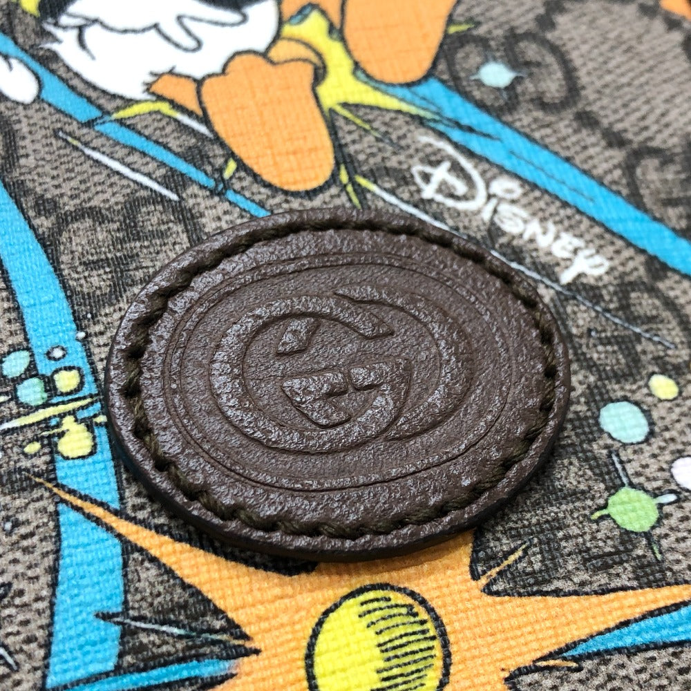 GUCCI 645051 GGスプリーム ドナルドダック DISNEY ディズニー バックパック リュックサック GGスプリームキャンバス ユニセックス ベージュ×ブラウン×ブルー