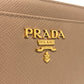 PRADA 1PP122 コインケース 小銭入れ キーリング 財布 L字ファスナー コインケース  コインケース サフィアーノレザ－ レディース