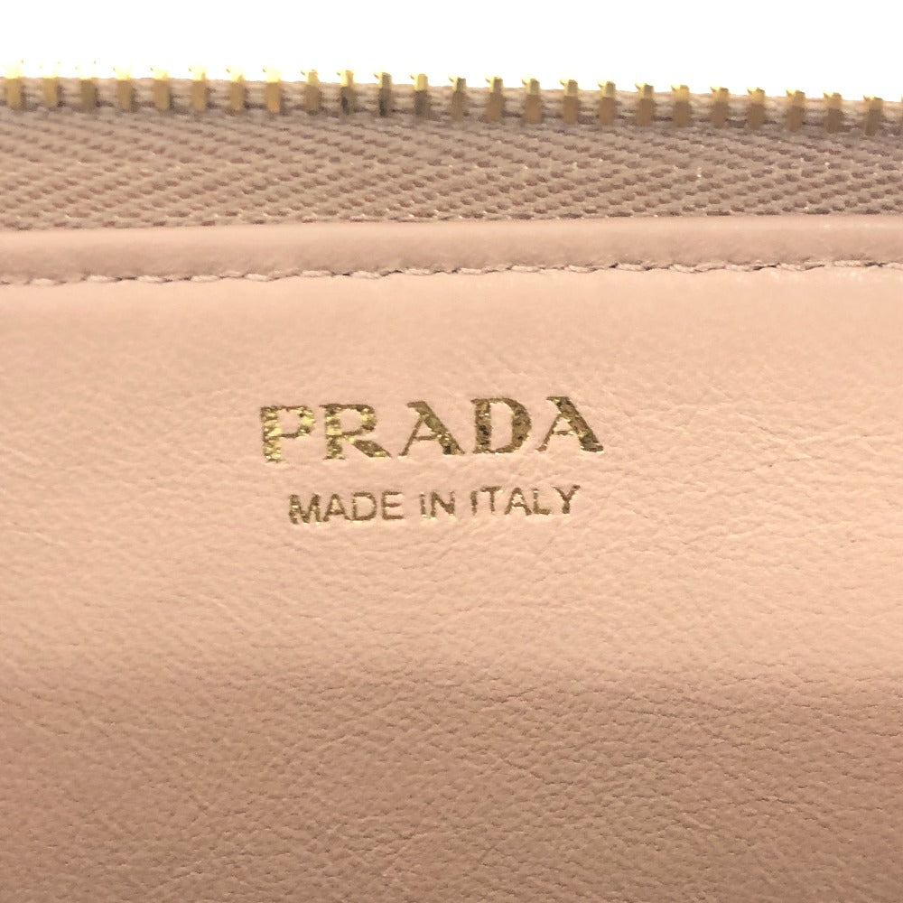 PRADA 1PP122 コインケース 小銭入れ キーリング 財布 L字ファスナー コインケース  コインケース サフィアーノレザ－ レディース