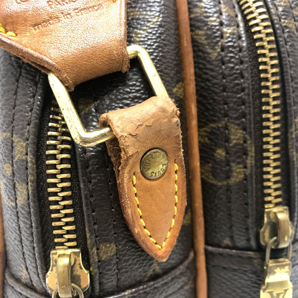 LOUIS VUITTON M45254 モノグラム リポーターPM Wジップ 斜め掛けバック 肩掛けバック カバン バック ショルダーバッグ モノグラムキャンバス レディース