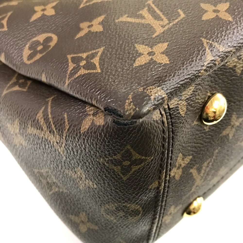 LOUIS VUITTON M41064 Monogram Pallas 2-Way Shoulder Bag, Crossbody Bag, Handbag, Monogram Canvas, Women's, Brown and Black
