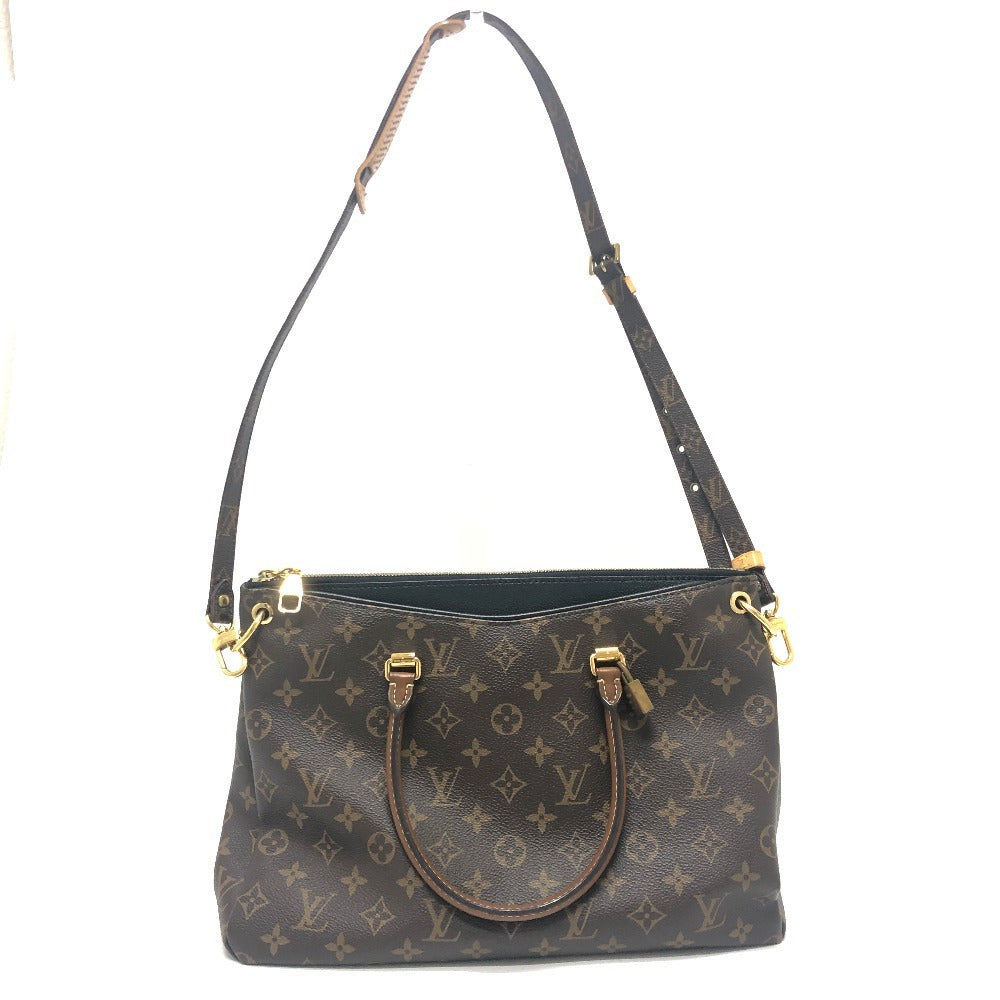 LOUIS VUITTON M41064 モノグラム パラス 2WAY ショルダーバッグ 斜め掛け 肩掛け ハンドバッグ モノグラムキャンバス レディース