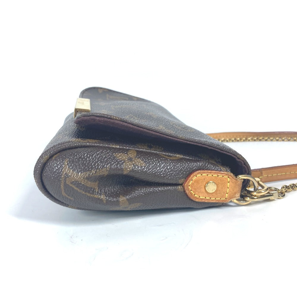 LOUIS VUITTON M40717 モノグラム フェイボリットPM 3WAY ハンドバッグ クラッチバッグ ショルダーバッグ モノグラムキャンバス レディース ブラウン
