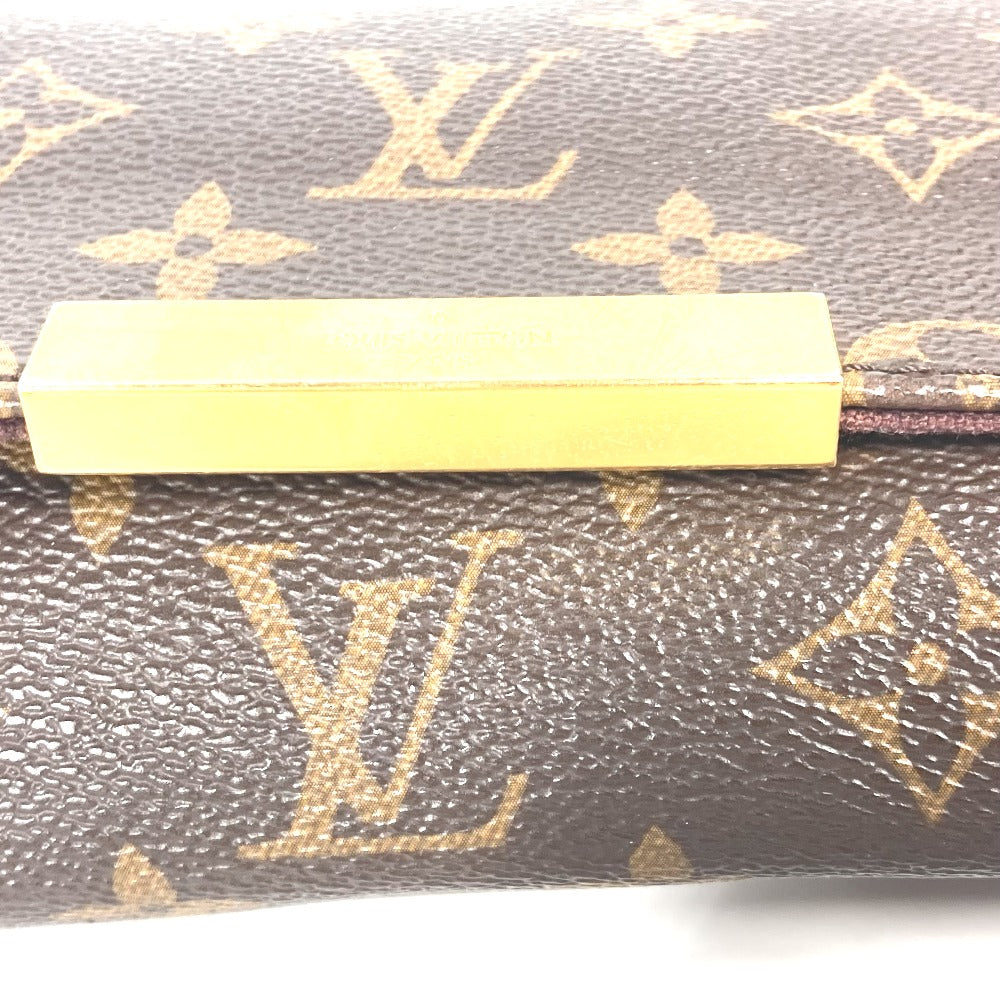 LOUIS VUITTON M40717 モノグラム フェイボリットPM 3WAY ハンドバッグ クラッチバッグ ショルダーバッグ モノグラムキャンバス レディース ブラウン
