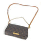 LOUIS VUITTON M40717 モノグラム フェイボリットPM 3WAY ハンドバッグ クラッチバッグ ショルダーバッグ モノグラムキャンバス レディース ブラウン