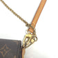 LOUIS VUITTON M40717 モノグラム フェイボリットPM 3WAY ハンドバッグ クラッチバッグ ショルダーバッグ モノグラムキャンバス レディース ブラウン