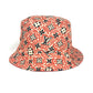 LOUIS VUITTON M76536 ハット帽 クレーム ルージュ モノグラム 帽子 バケットハット ボブハット ハット ナイロン レディース レッド