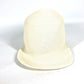HERMES H221035N Serie Button Emma Hat, Newsboy Cap, Polyester, Women's, White