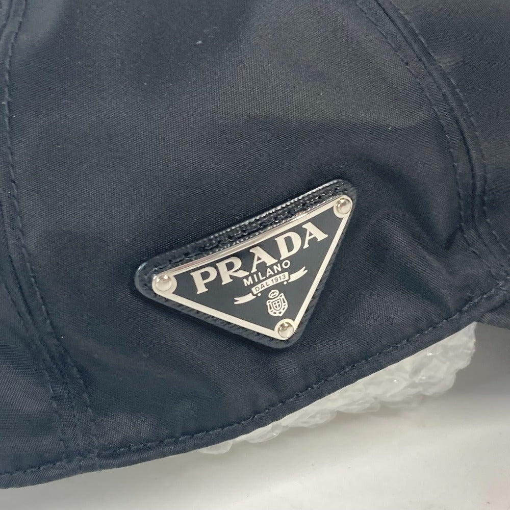 PRADA 2HC274 RE-NYLON トライアングルロゴ 三角ロゴ プレート 帽子 キャップ帽 ベースボール キャップ ナイロン ユニセックス