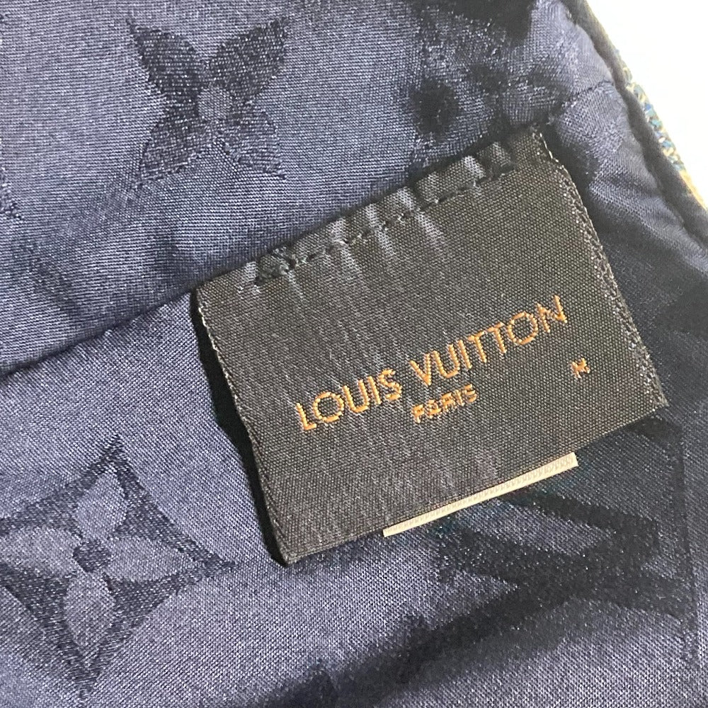 LOUIS VUITTON M77437 モノグラム デニム テキスタイル 帽子 ベースボール ジャカード キャップ コットン メンズ