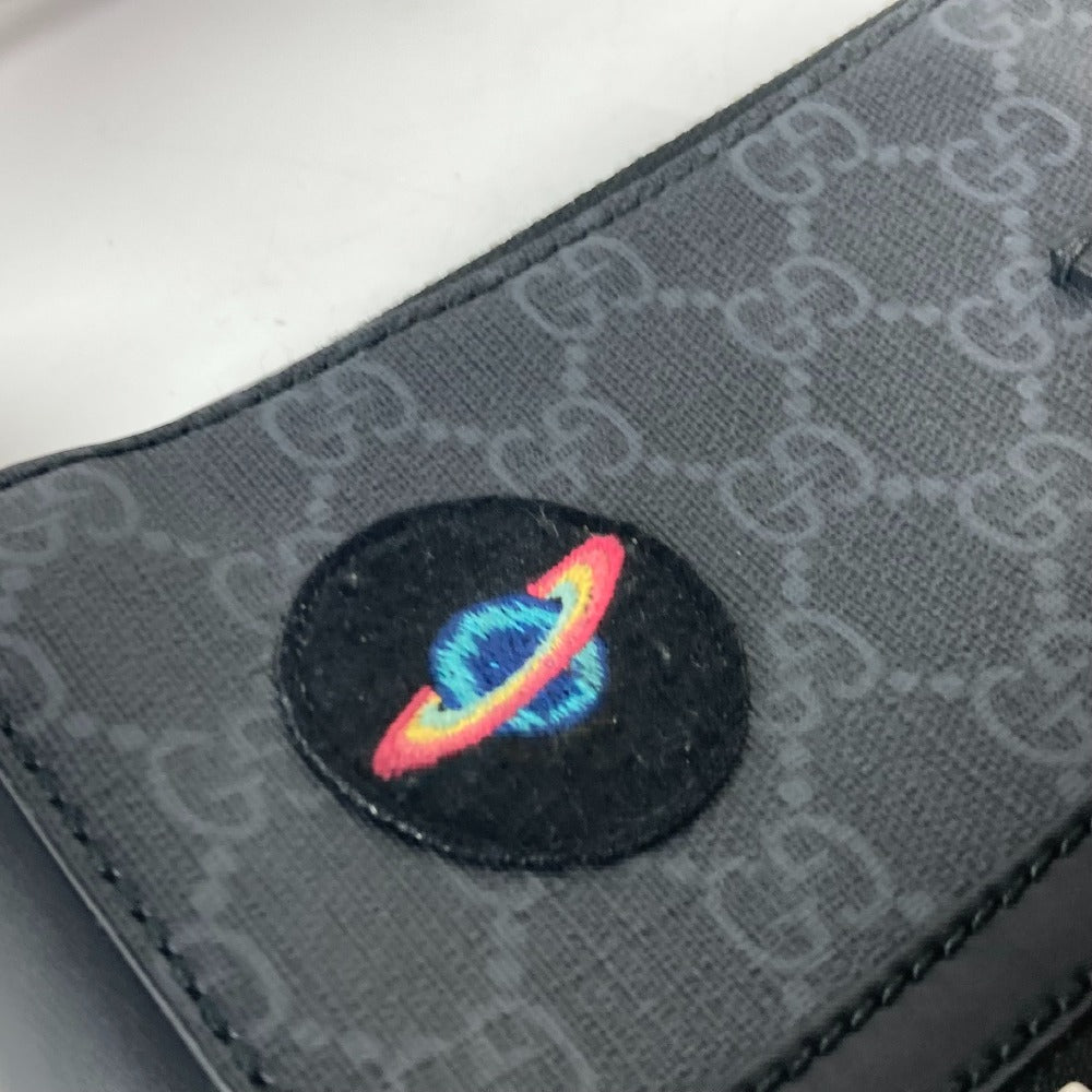 GUCCI 474137 GG タイガー ワッペン クーリエ 斜め掛け カバン メッセンジャーバッグ ショルダーバッグ GGスプリームキャンバス メンズ