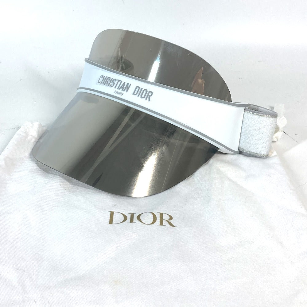 Dior DIORCLUB ディオールクラブ ロゴ 帽子 バイザー サンバイザー プラスチック レディース