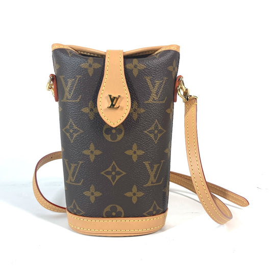 LOUIS VUITTON M80874 Monogram Fold Me Pouch, Crossbody/Shoulder Bag, Monogram Canvas, Women's, Brown