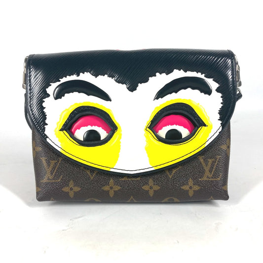 LOUIS VUITTON M43532 エピ モノグラム 山本寛斎  ポシェットカブキマスク 2WAYバッグ カバン ポシェット 斜め掛け ショルダーバッグ モノグラムキャンバス レディース ブラック - brandshop-reference