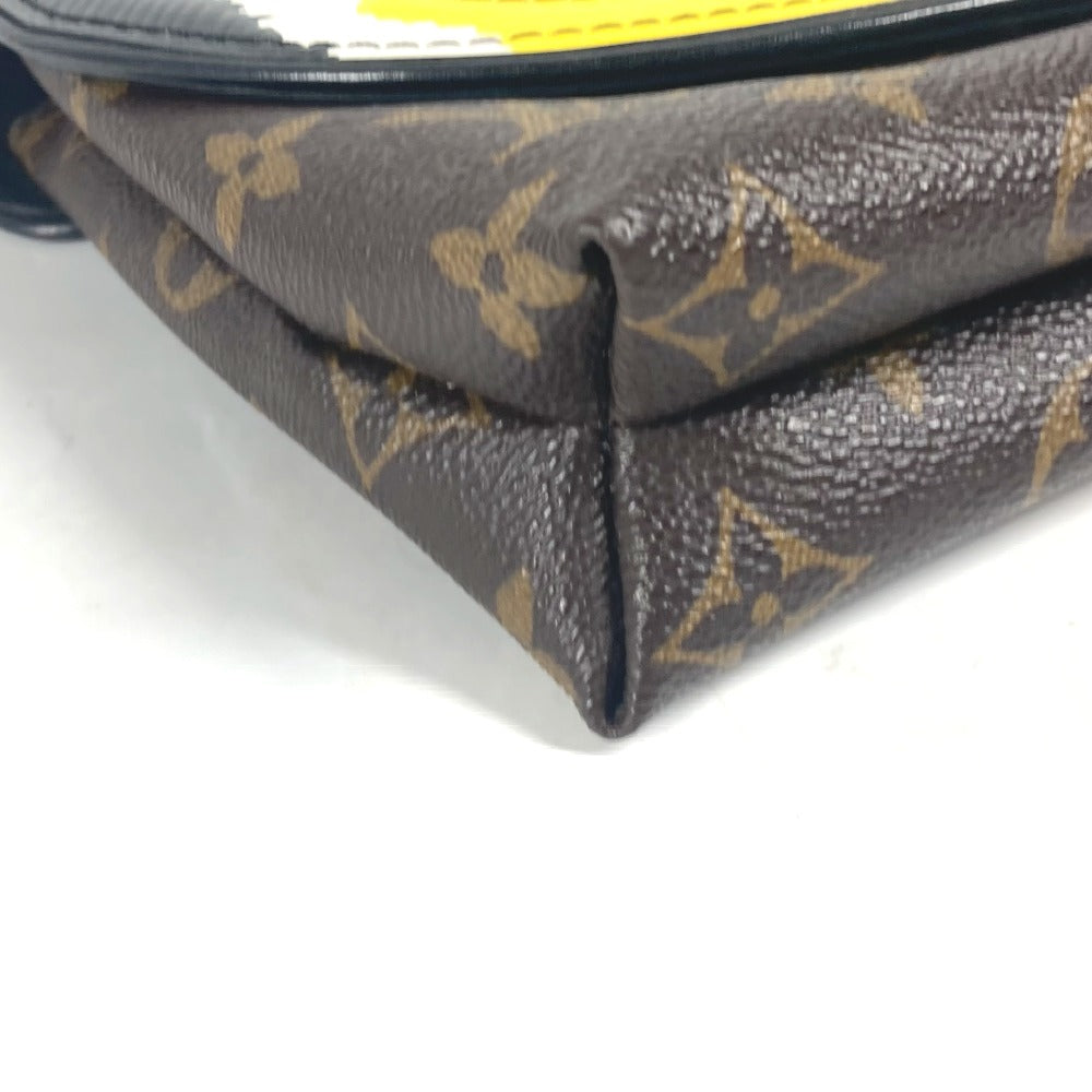 LOUIS VUITTON M43532 エピ モノグラム 山本寛斎  ポシェットカブキマスク 2WAYバッグ カバン ポシェット 斜め掛け ショルダーバッグ モノグラムキャンバス レディース ブラック - brandshop-reference