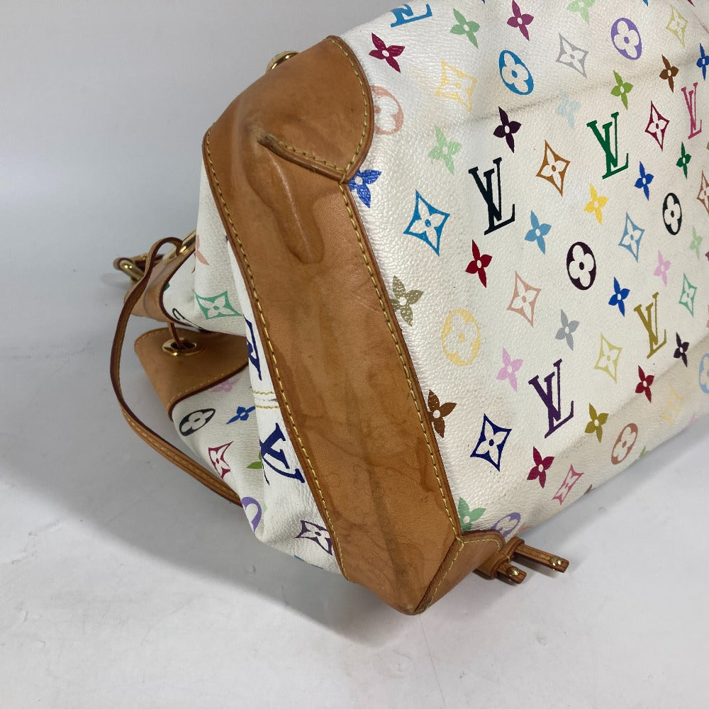 LOUIS VUITTON M40123 モノグラムマルチカラー ウルスラ カバン 肩掛け トートバッグ ハンドバッグ ショルダーバッグ モノグラムマルチカラーキャンバス レディース ブロン ホワイト