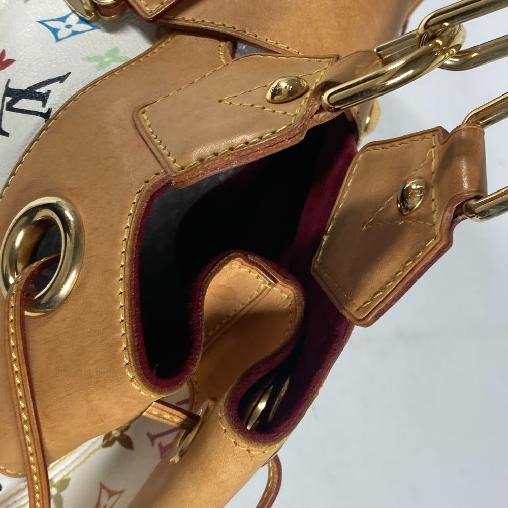 LOUIS VUITTON M40123 モノグラムマルチカラー ウルスラ カバン 肩掛け トートバッグ ハンドバッグ ショルダーバッグ モノグラムマルチカラーキャンバス レディース ブロン ホワイト