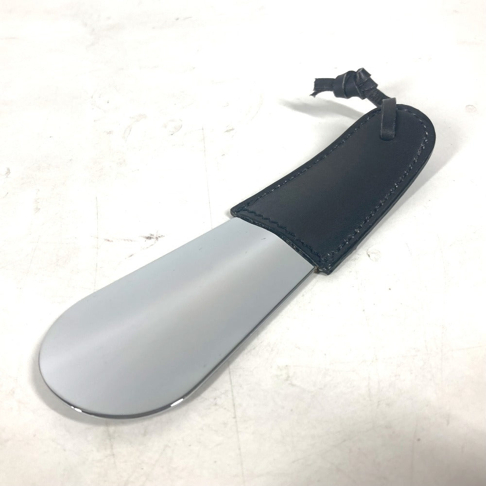 Berluti シューホーン 靴ベラ インテリア 靴べら レザー メンズ ブラック - brandshop-reference