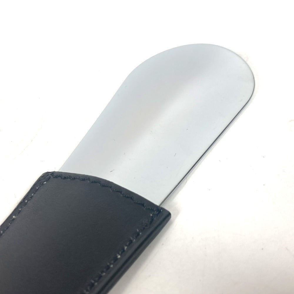 Berluti シューホーン 靴ベラ インテリア 靴べら レザー メンズ ブラック - brandshop-reference