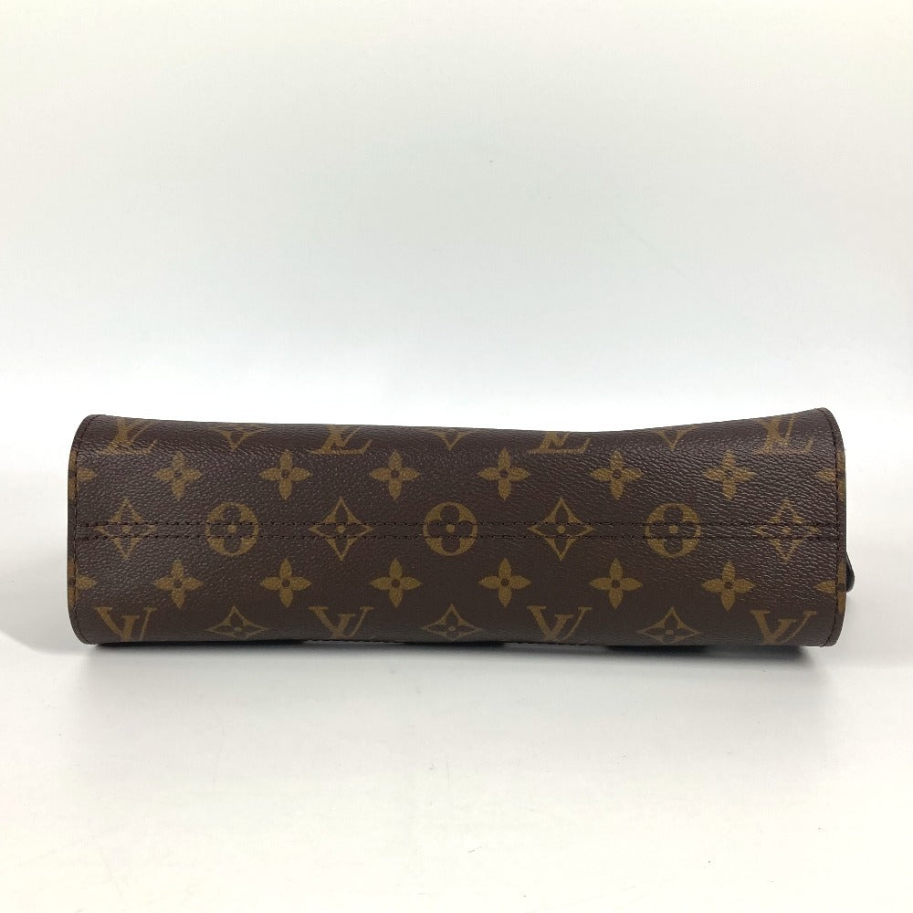 LOUIS VUITTON M81588 モノグラム チェス ダミエ スタンド ポーチ ポーチ カバン ストラップ付 クラッチバッグ ビニール ユニセックス ブラウン - brandshop-reference