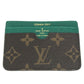 LOUIS VUITTON モノグラム 2011年 心斎橋 リニューアル記念 カードホルダー 名刺入れ パスケース カードケース モノグラムキャンバス レディース ブラウン - brandshop-reference