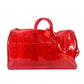 LOUIS VUITTON M53274 Monogram Prism Clear Keepall Bandouliere 50 Bags Travel Bags Shoulder Bags Duffle Bag Vinyl Red Used