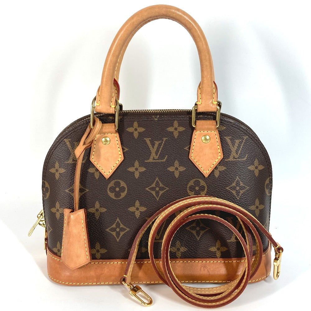 LOUIS VUITTON M53152 モノグラム アルマBB 斜め掛け 2WAYバッグ ハンドバッグ ショルダーバッグ モノグラムキャンバス レディース ブラウン - brandshop-reference