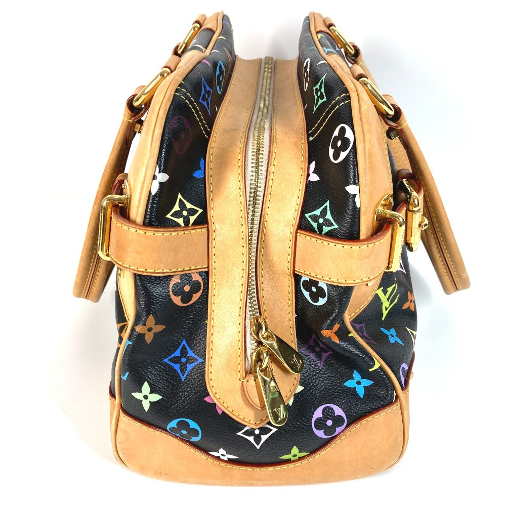 LOUIS VUITTON  M40194 モノグラムマルチカラー クラウディア 肩掛け ボストンバッグ ハンドバッグ カバン ショルダーバッグ モノグラムマルチカラーキャンバス レディース ノワール ブラック - brandshop-reference