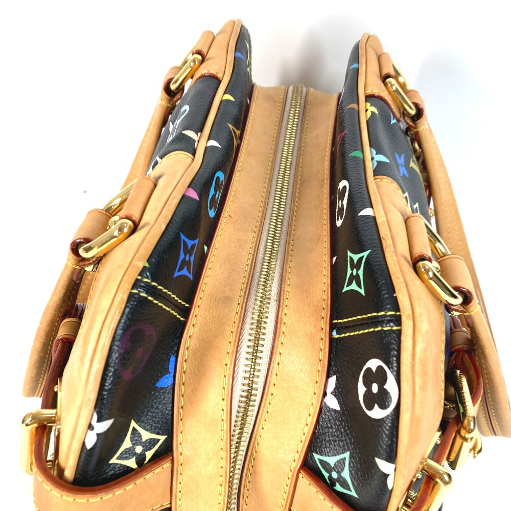 LOUIS VUITTON  M40194 モノグラムマルチカラー クラウディア 肩掛け ボストンバッグ ハンドバッグ カバン ショルダーバッグ モノグラムマルチカラーキャンバス レディース ノワール ブラック - brandshop-reference