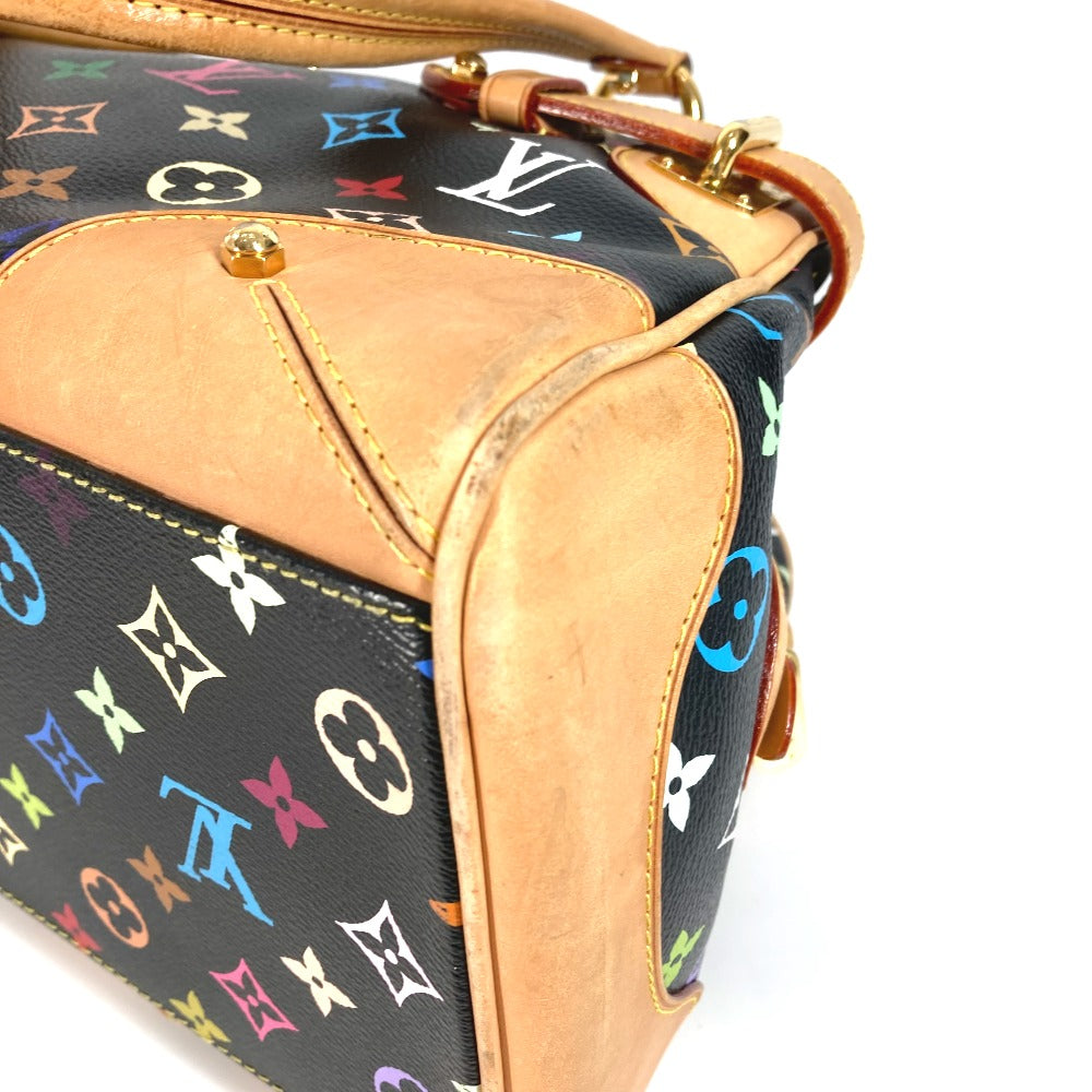 LOUIS VUITTON  M40194 モノグラムマルチカラー クラウディア 肩掛け ボストンバッグ ハンドバッグ カバン ショルダーバッグ モノグラムマルチカラーキャンバス レディース ノワール ブラック - brandshop-reference