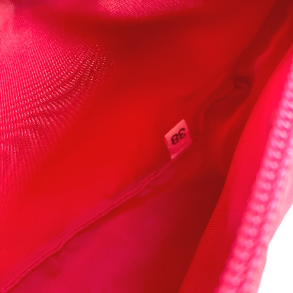 PRADA MV633 トライアングルロゴ 三角ロゴ プレート カバン 肩掛け ハンドバッグ アクセサリーポーチ ショルダーバッグ ナイロン レディース ピンク - brandshop-reference