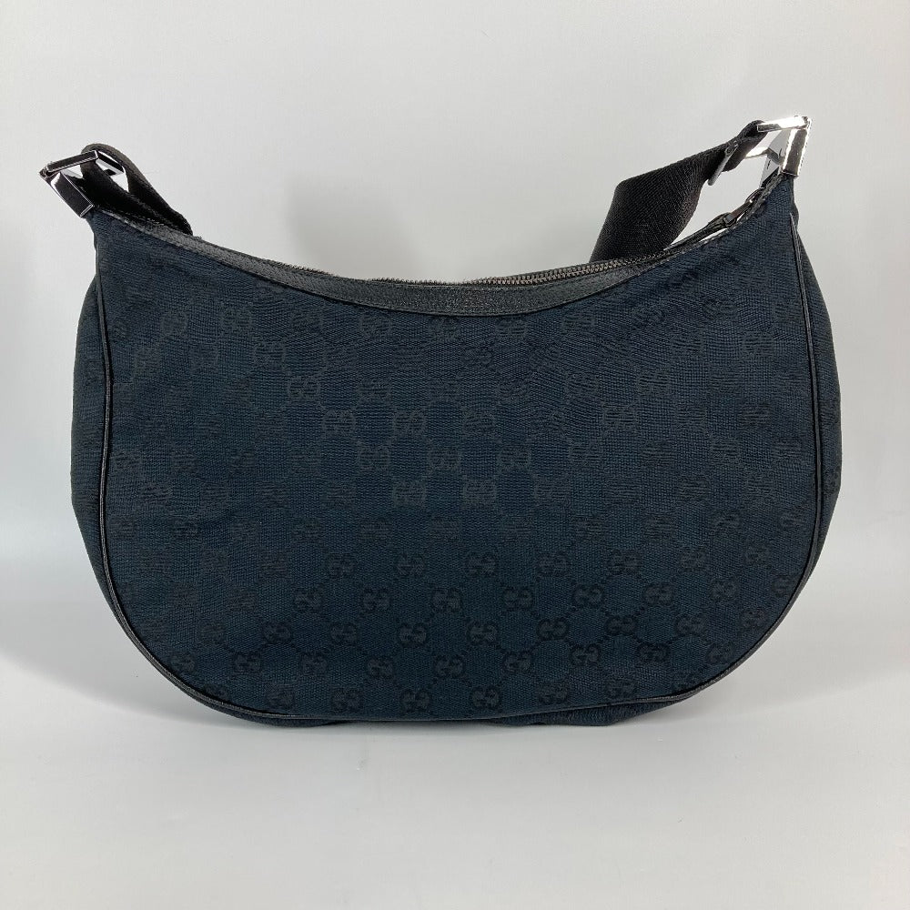 GUCCI GGキャンバス カバン ショルダーバッグ GGキャンバス/レザー レディース ブラック - brandshop-reference