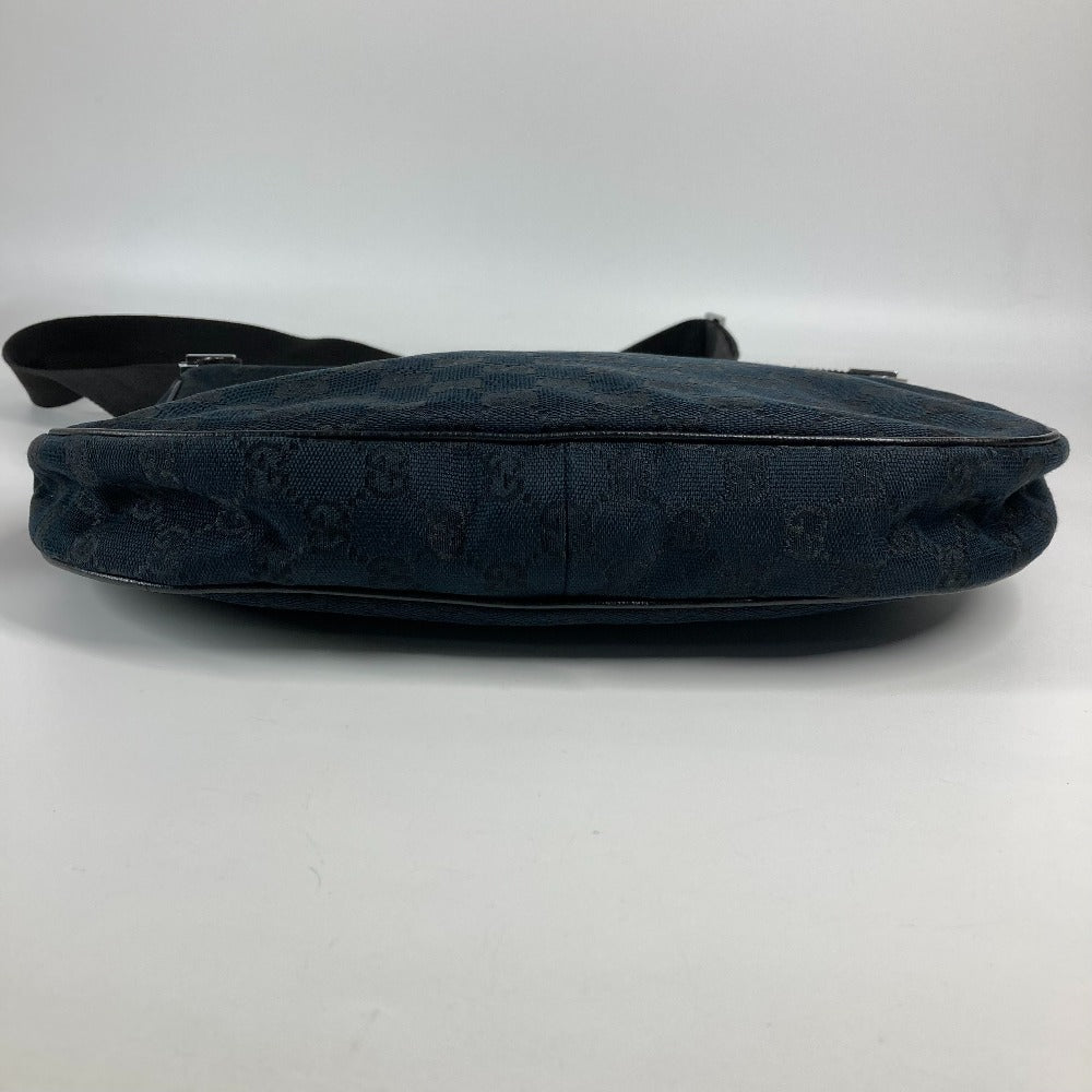 GUCCI GGキャンバス カバン ショルダーバッグ GGキャンバス/レザー レディース ブラック - brandshop-reference