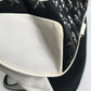 JIMMY CHOO Two-Tone Star Stud Leather Backpack, Women's, Black and White