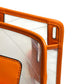 Customized FENDI Small Peekaboo Defender Bag with Peekaboo Cover, Vinyl/Leather, Women's, Orange/Clear