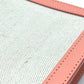 BALENCIAGA 410119 Men's and Women's Classic Bag, Second Bag, Clutch Bag, Canvas/Leather, Unisex, Natural x Pink