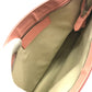 BALENCIAGA 410119 Men's and Women's Classic Bag, Second Bag, Clutch Bag, Canvas/Leather, Unisex, Natural x Pink