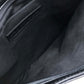 BALENCIAGA 535334 Graffiti Paint Explorer Clutch Bag, Men's/Women's, Unisex Leather, Black/Black/Multicolor
