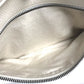 GUCCI 523589 Logo Print Messenger Bag Shoulder Bag Leather Women's White