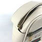 GUCCI 523589 Logo Print Messenger Bag Shoulder Bag Leather Women's White