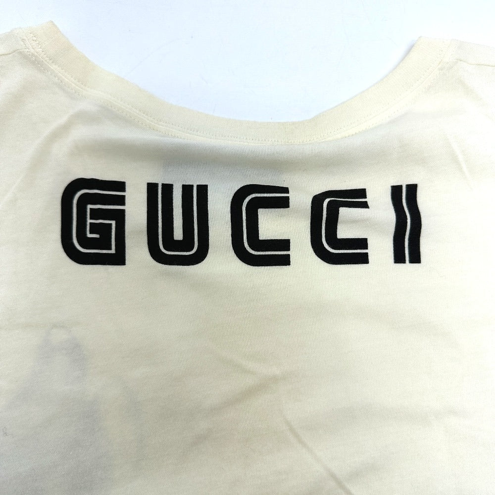 GUCCI 492347 ANIMISMO バンビプリント アパレレル トップス 半袖Ｔシャツ コットン メンズ アイボリー系