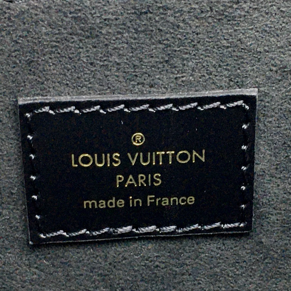LOUIS VUITTON M55821 LVロック チェーン ドフィネMM カバン 2WAY ショルダーバッグ カーフスキン レディース ノワール ブラック