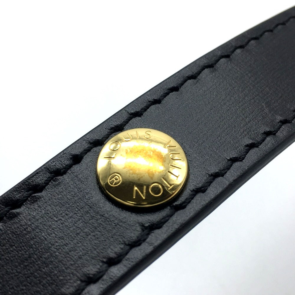 LOUIS VUITTON M55821 LVロック チェーン ドフィネMM カバン 2WAY ショルダーバッグ カーフスキン レディース ノワール ブラック