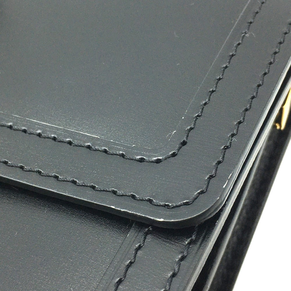 LOUIS VUITTON M55821 LVロック チェーン ドフィネMM カバン 2WAY ショルダーバッグ カーフスキン レディース ノワール ブラック