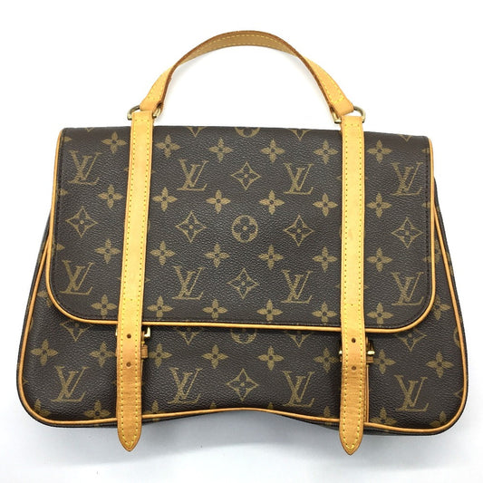 LOUIS VUITTON M51158 Monogram Marel Sac Addo Satchel Bag, 3-way Backpack, Monogram Canvas, Women's, Brown