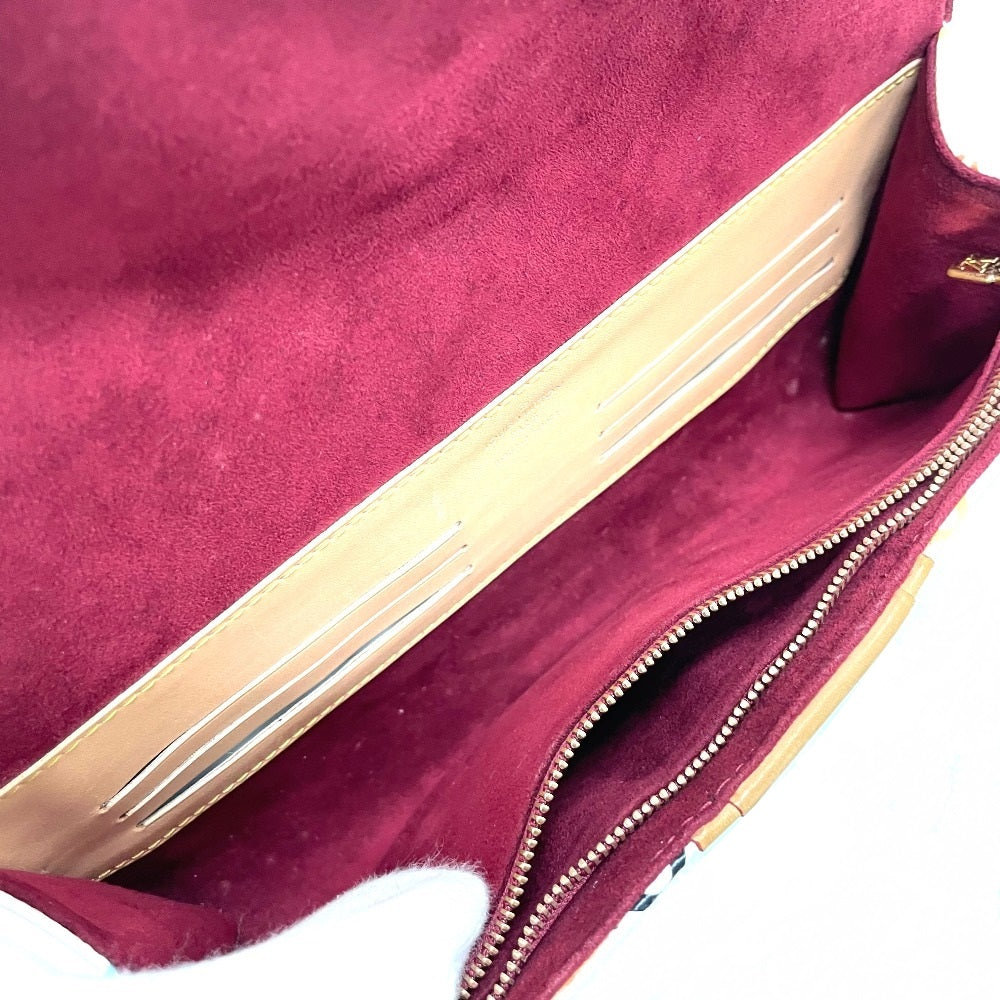 LOUIS VUITTON M45639 Monogram Multicolore Pochette Courtney Clutch Bag/Second Handbag in Monogram Multicolore Canvas, Women's, Brown/Multicolore